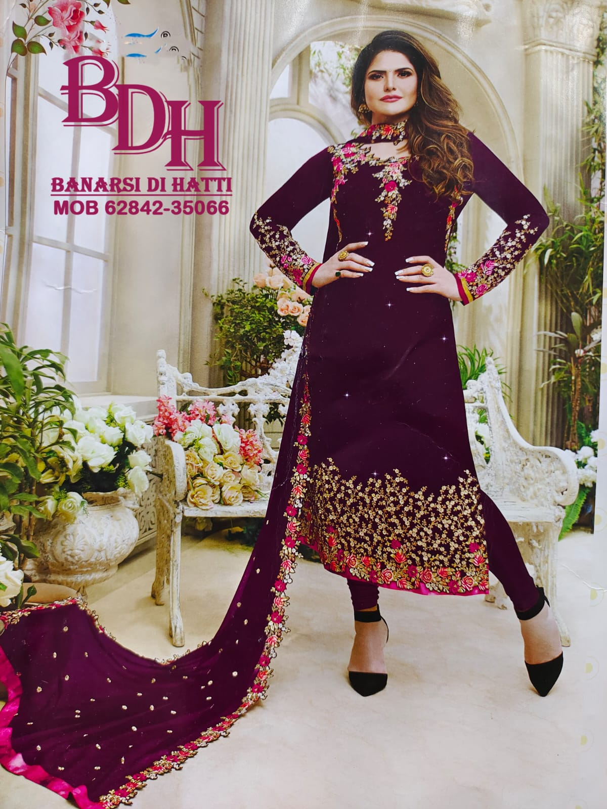 Brocade Punjabi Suit/Banarsi Suit Designing and Colour combination ideas |  Punjabi suits, Suit designs, Banarsi suit design